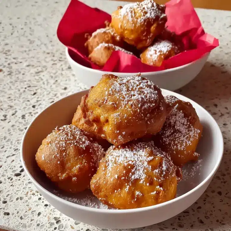 Baked Pumpkin Fritter Bites Recipe