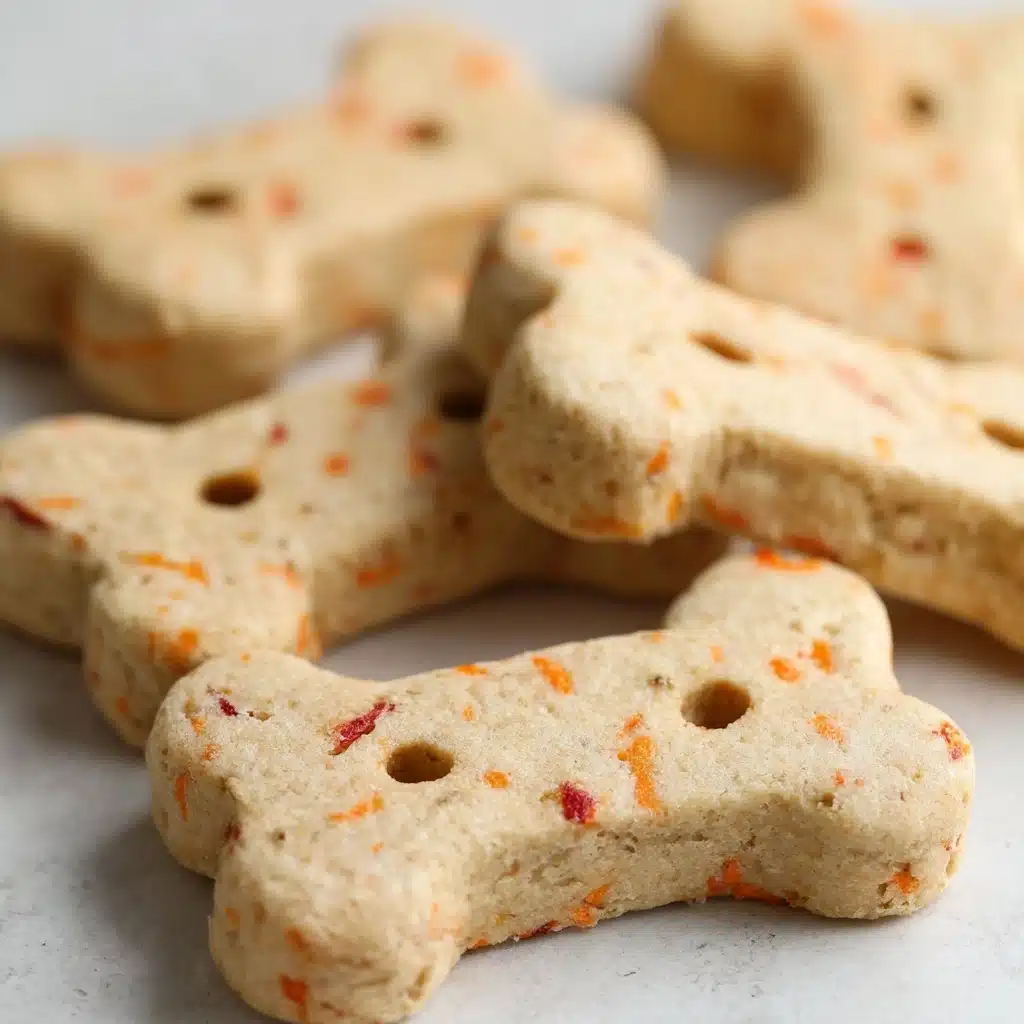 Easy Carrot Apple Crunchies for Dogs  - Recipe Image
