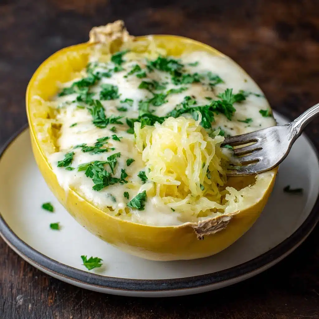 Spaghetti Squash Mac and Cheese Recipe - Recipe Image