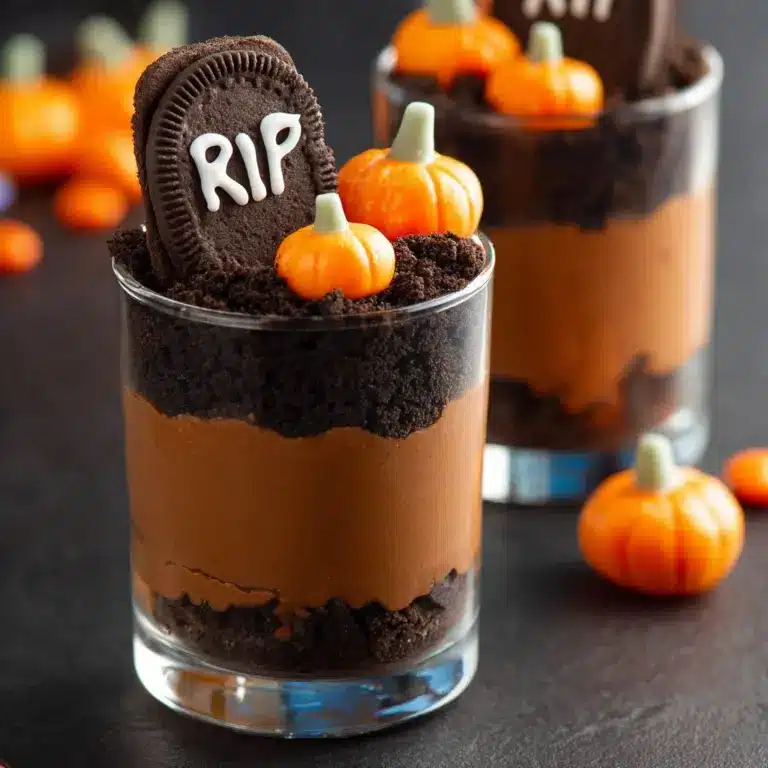 Vegan Halloween Pudding Cups Recipe
