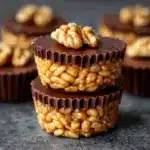 Chocolate Peanut Butter Rice Krispie Cups Recipe