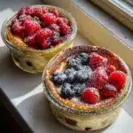 Baked Protein Pancake Bowls Recipe