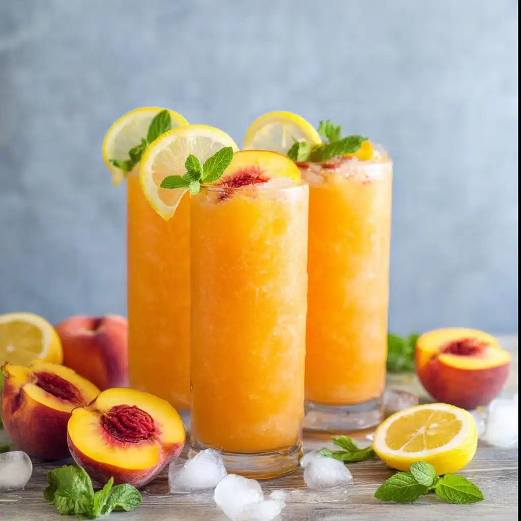 Peach Lemonade Recipe - Recipe Image