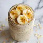 Peanut Butter Banana Overnight Oats Recipe