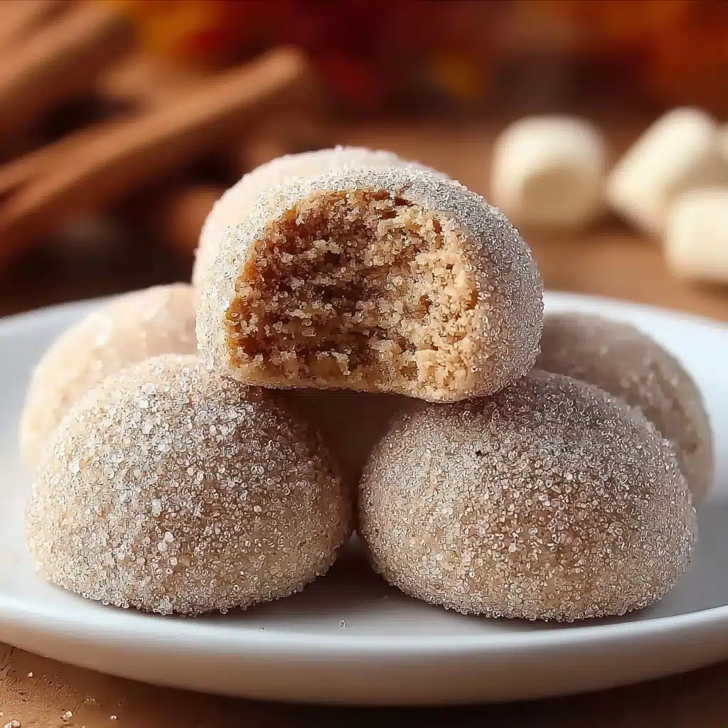 Cinnamon Sugar Snowball Cookies Recipe