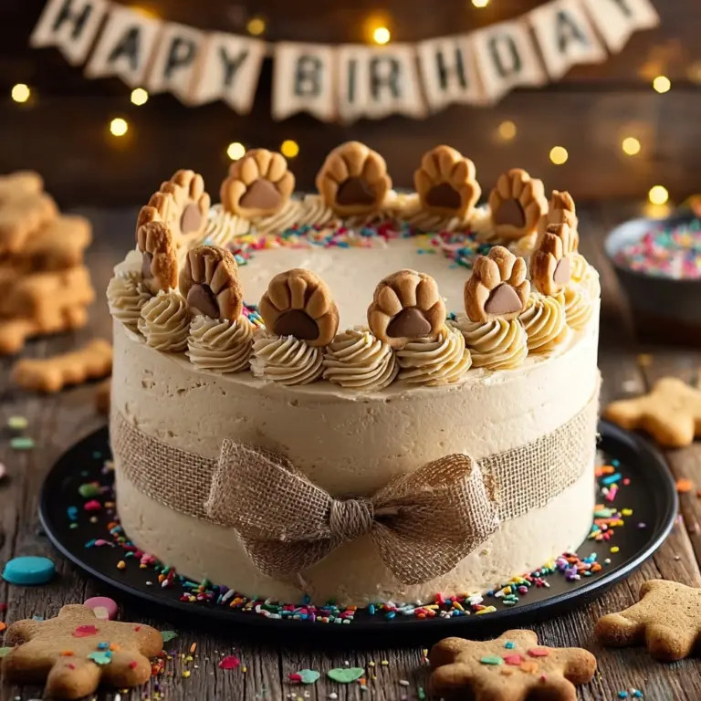 Dog Birthday Cake Recipe