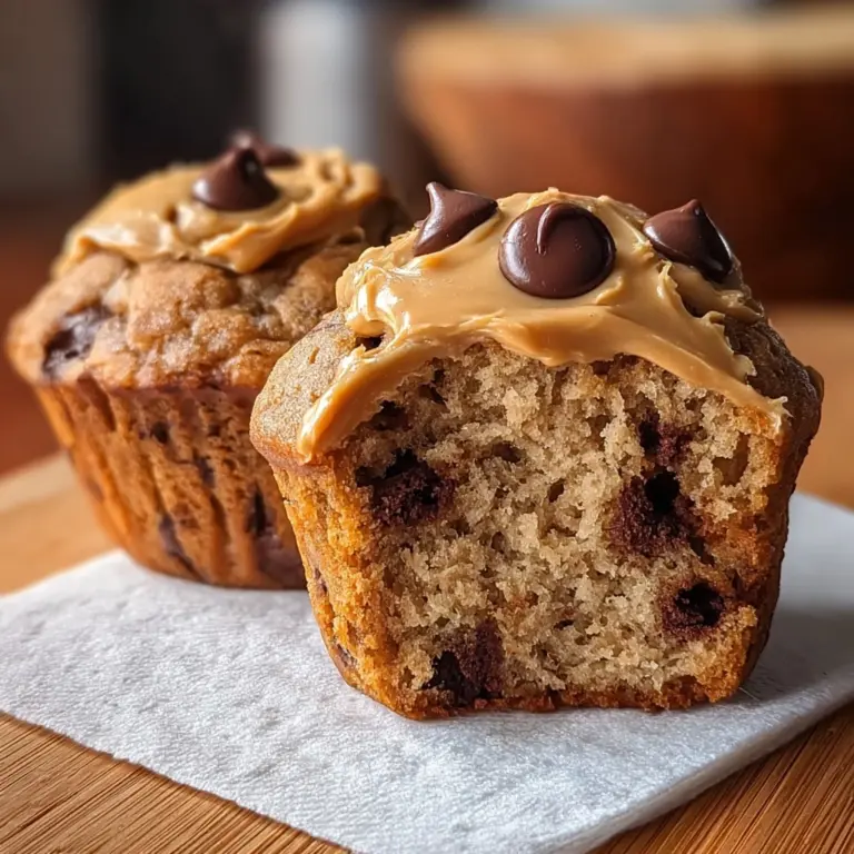 Healthy Greek Yogurt Peanut Butter Muffins Recipe