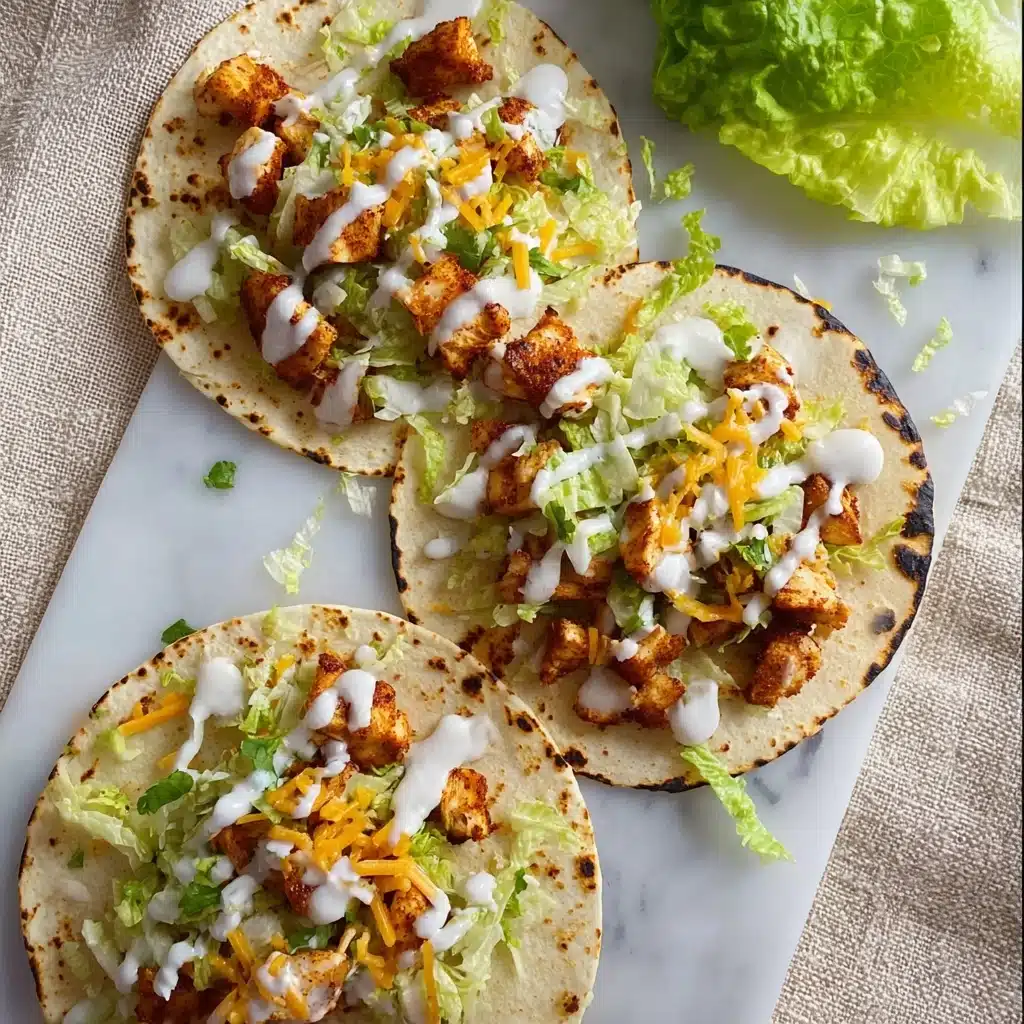 crispy chicken ranch snack wrap Recipe