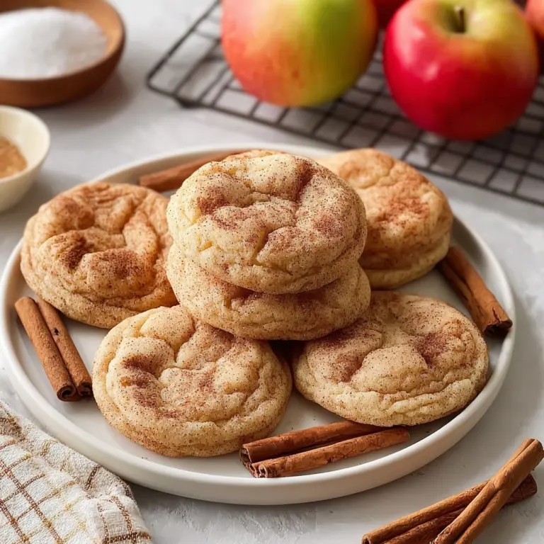 Apple Snickerdoodles Recipe
