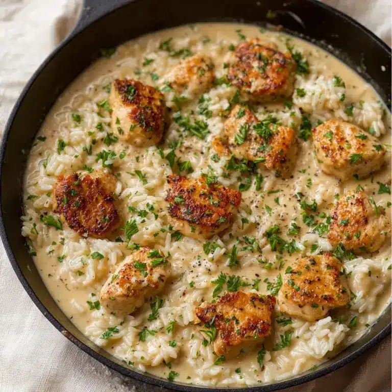 Creamy Herb Chicken & Basmati Rice Recipe
