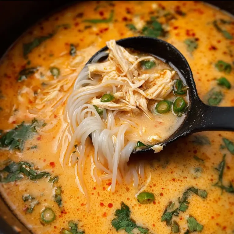 Easy Thai Chicken Curry Soup Recipe