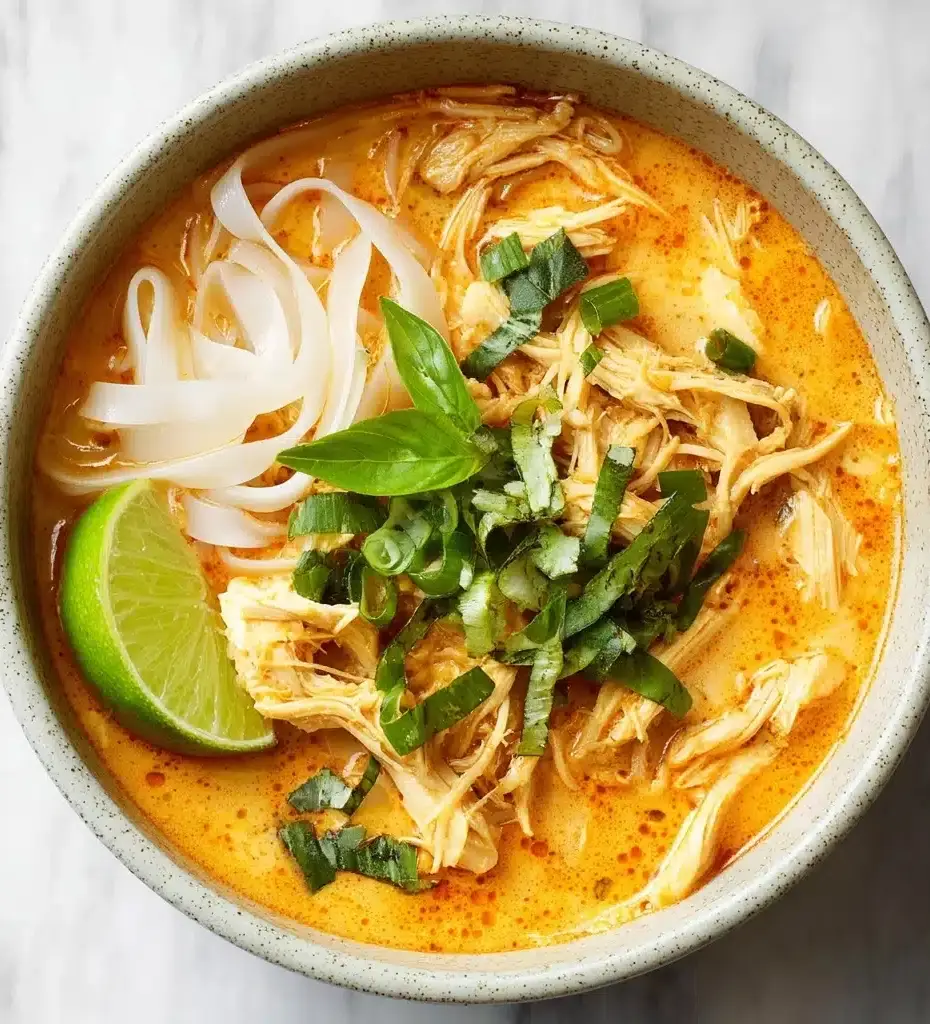 Easy Thai Chicken Curry Soup Recipe