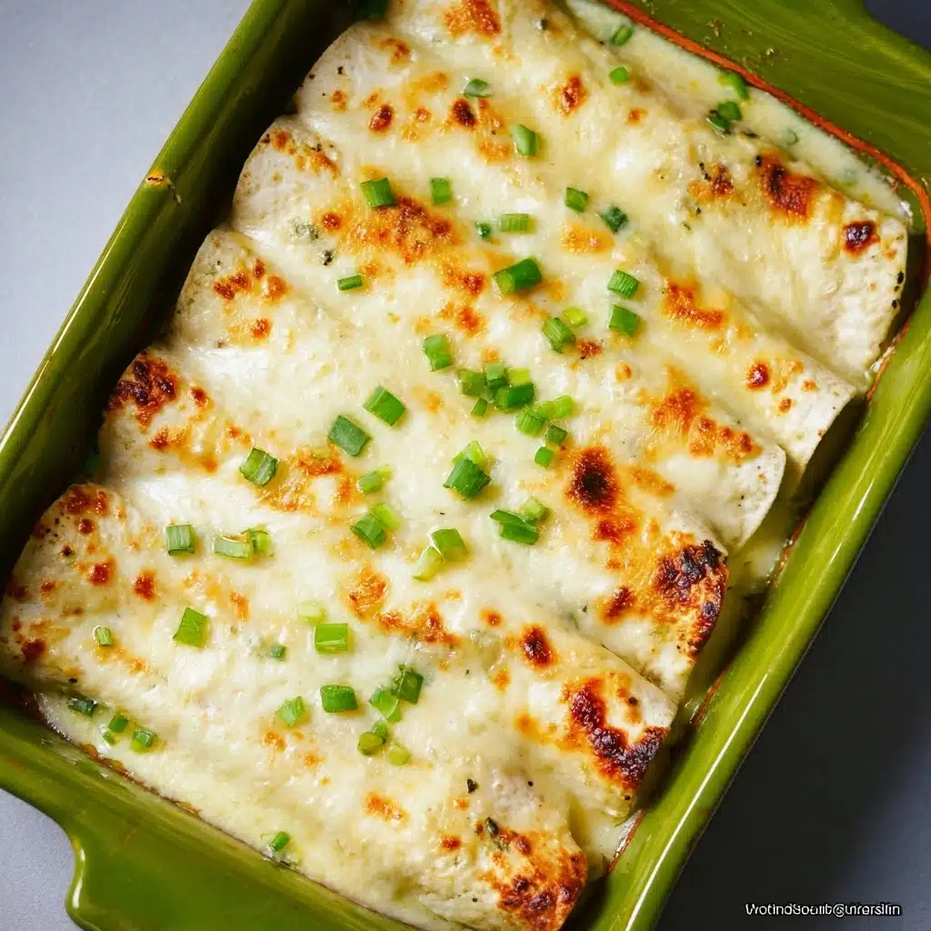 White Chicken Enchiladas Recipe