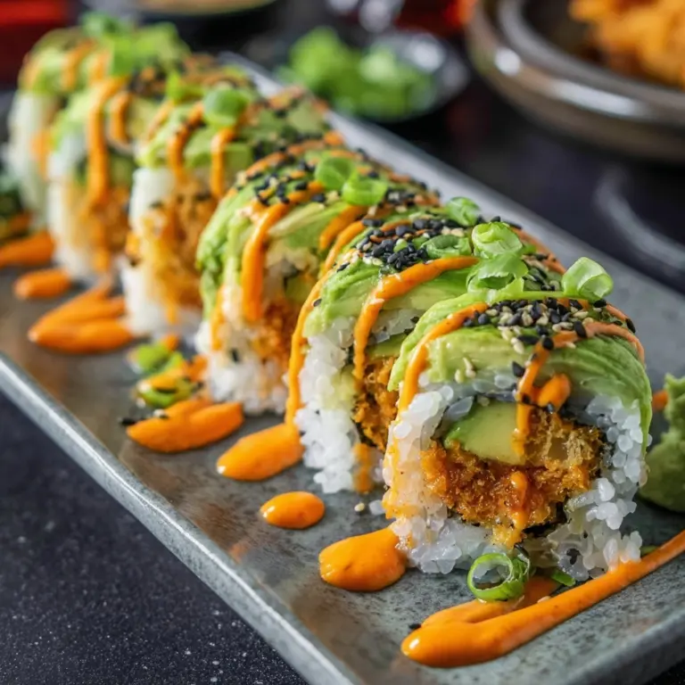 Homemade Dragon Rolls Recipe