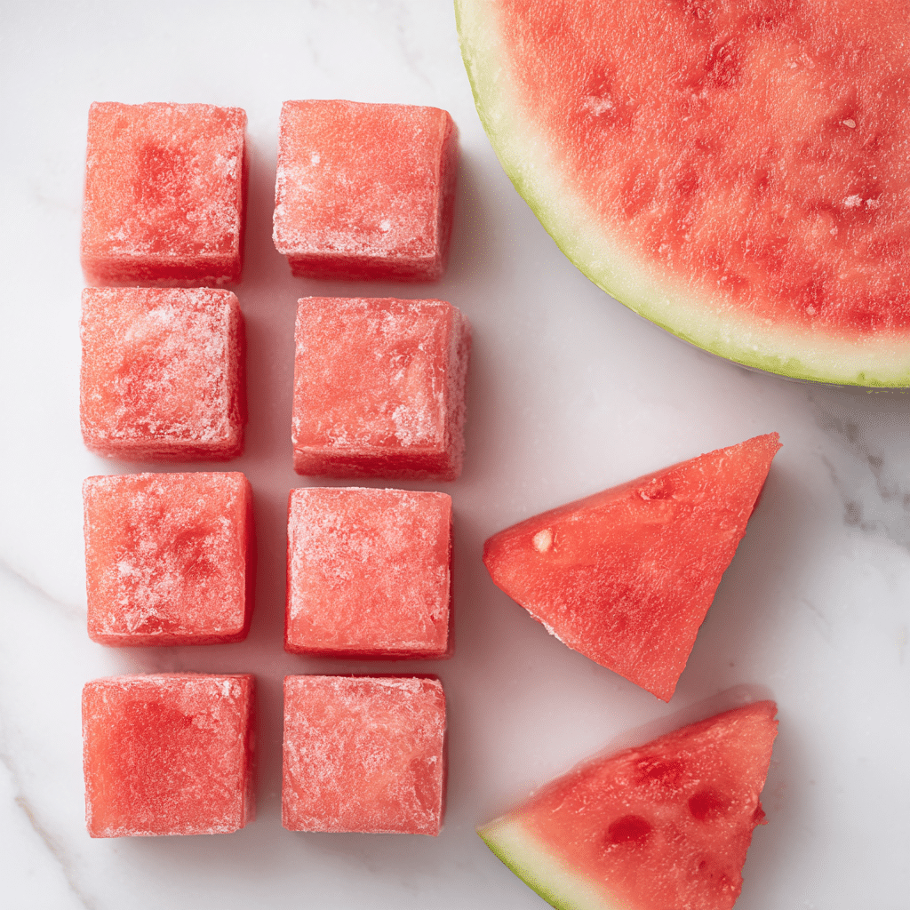 Watermelon Mochi Recipe - Recipe Image