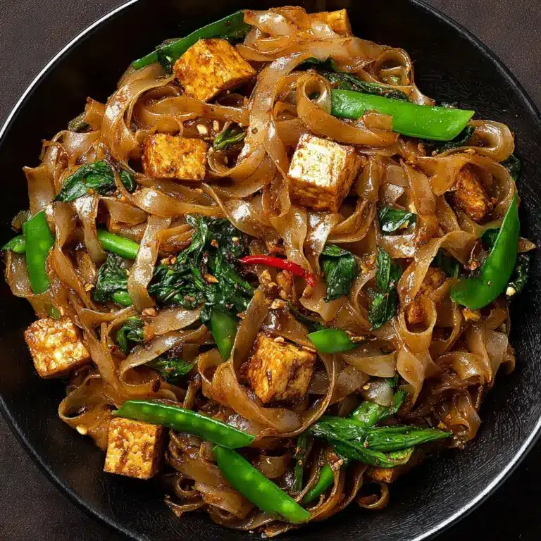 Street Style Thai Drunken Noodles Recipe