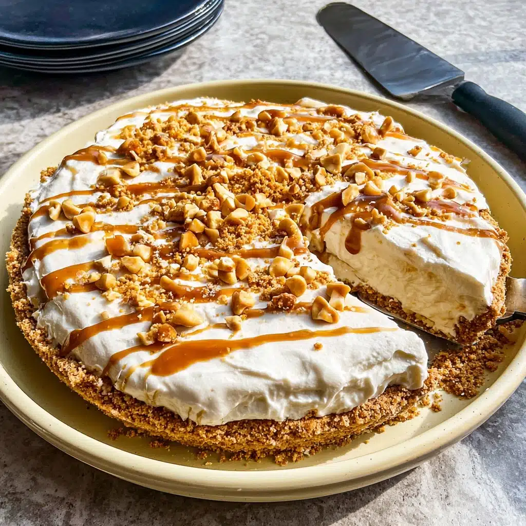 Peanut Butter Pretzel Pie