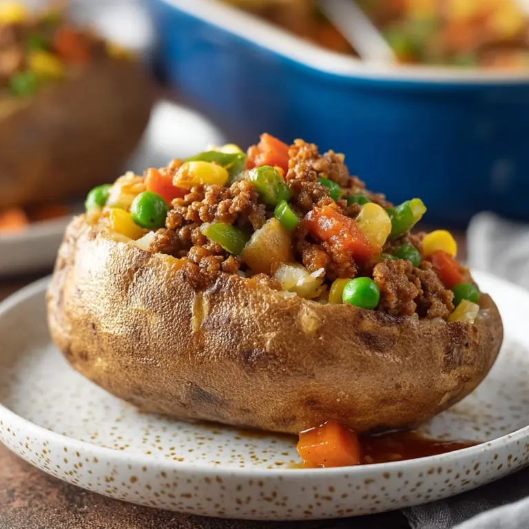 Shepherd’s Pie Baked Potato