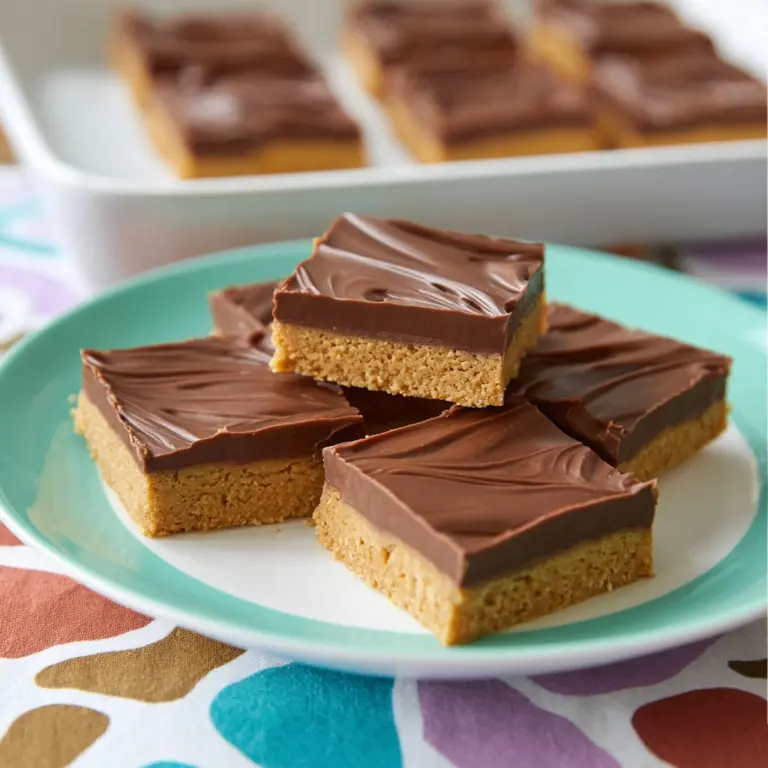 Reese’s Peanut Butter No-Bake Bars