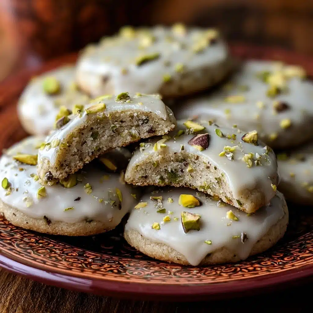 Delicious Pistachio Shortbread Cookies Recipe
