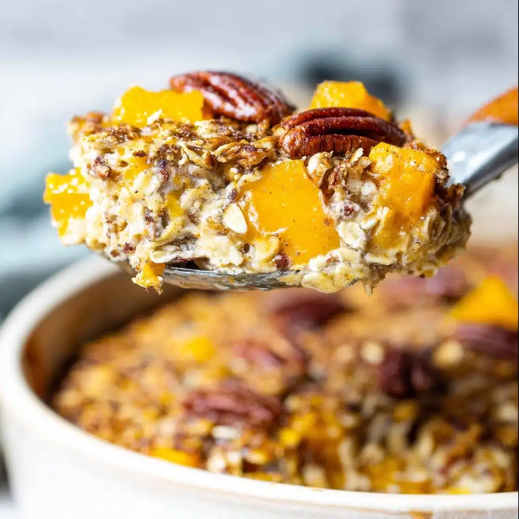 Peach Baked Oatmeal Recipe - Recipe Image