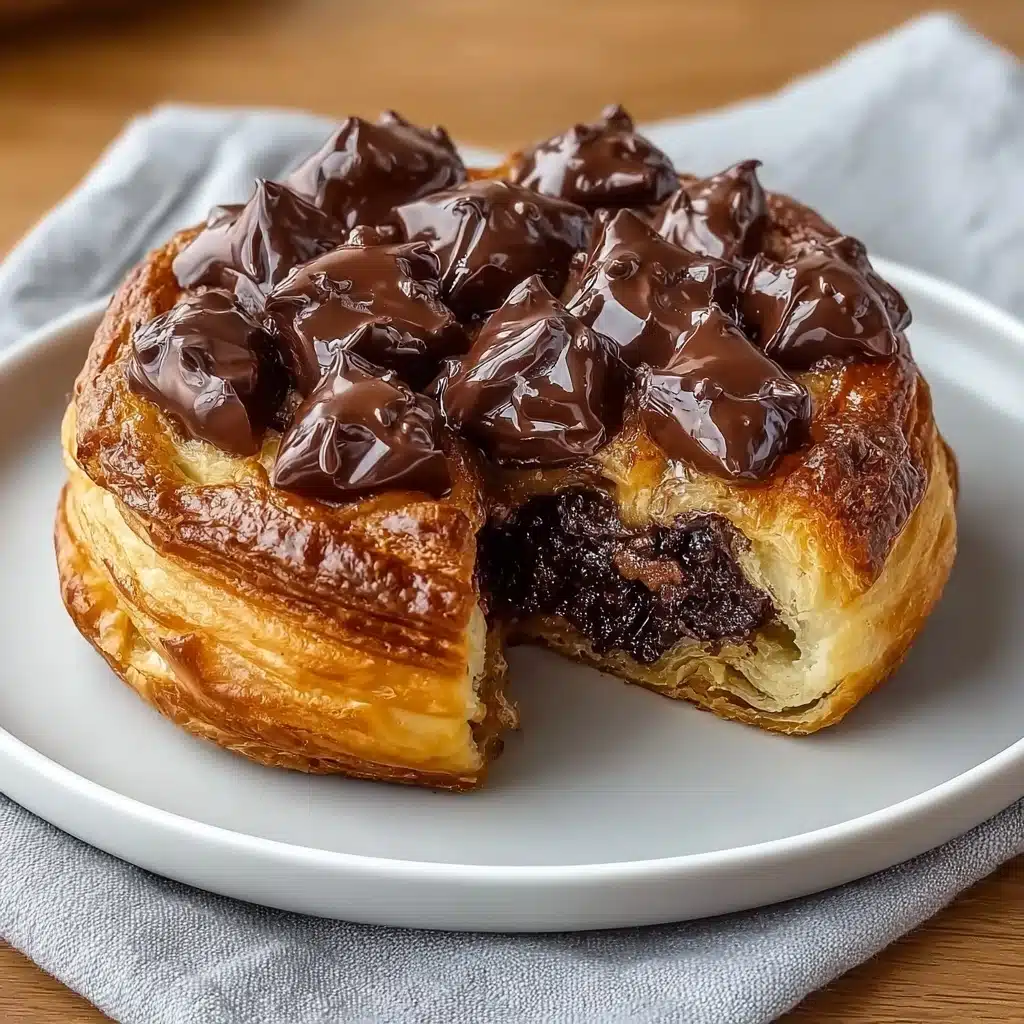 Chocolate Croissant Breakfast Bake Recipe