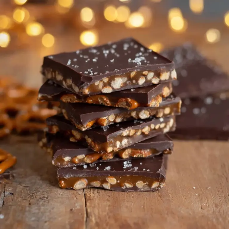 Pretzel crack bars Recipe