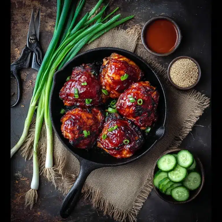 Sticky Gochujang-Honey Chicken Recipe