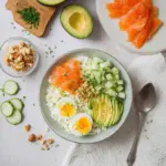 Cottage Cheese Salad With Smoked Salmon & Avocado Recipe