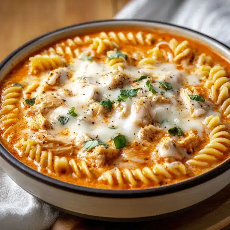 Crockpot Chicken Parmesan Soup Recipe