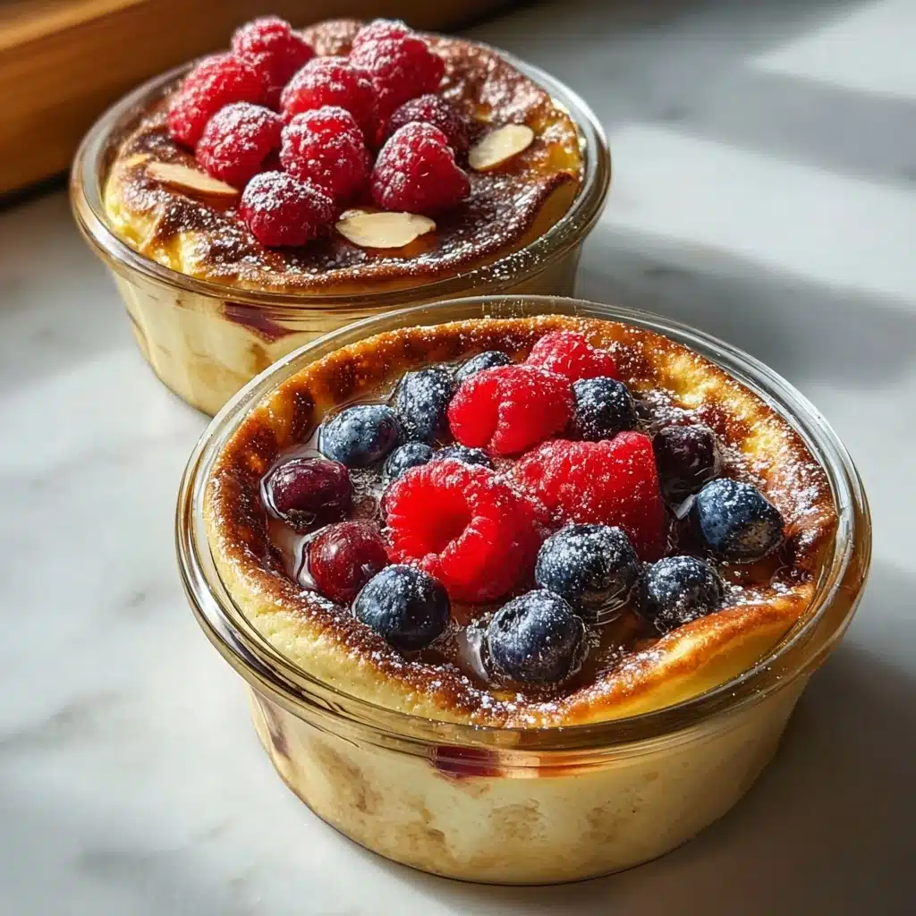 Baked Protein Pancake Bowls Recipe - Recipe Image