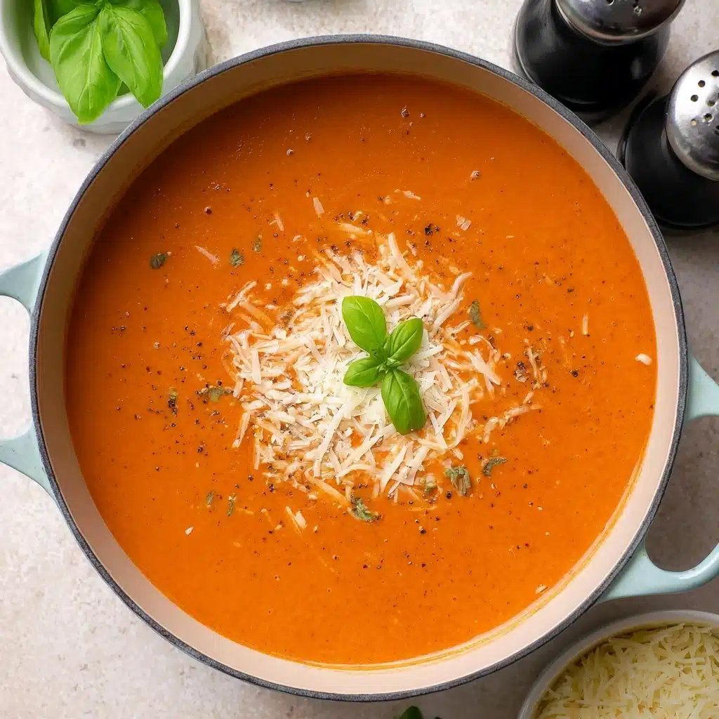 High Protein Tomato Soup Recipe - Recipe Image