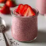 Strawberry Chia Seed Pudding with Coconut Milk Recipe