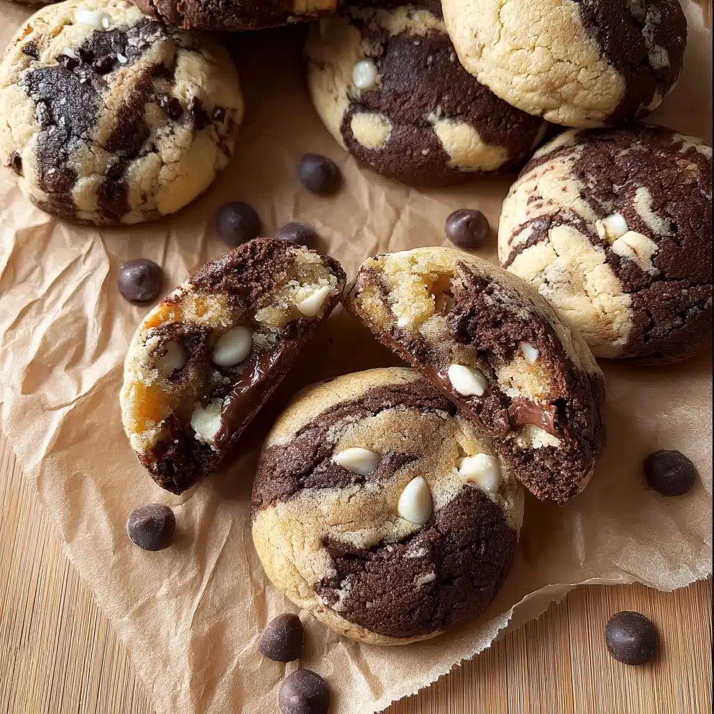 Brown Butter Marbled Cookies Recipe - Recipe Image