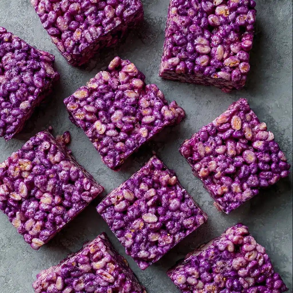 Ube Rice Krispies  - Recipe Image