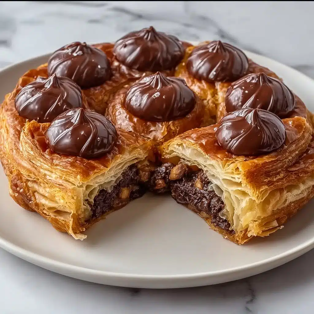 Chocolate Croissant Breakfast Bake Recipe - Recipe Image
