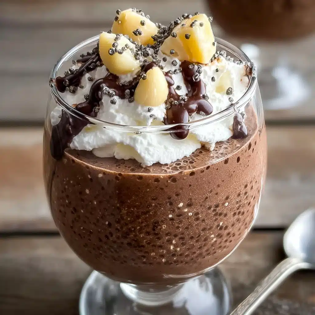 Chocolate Peanut Butter Chia Pudding Recipe - Recipe Image