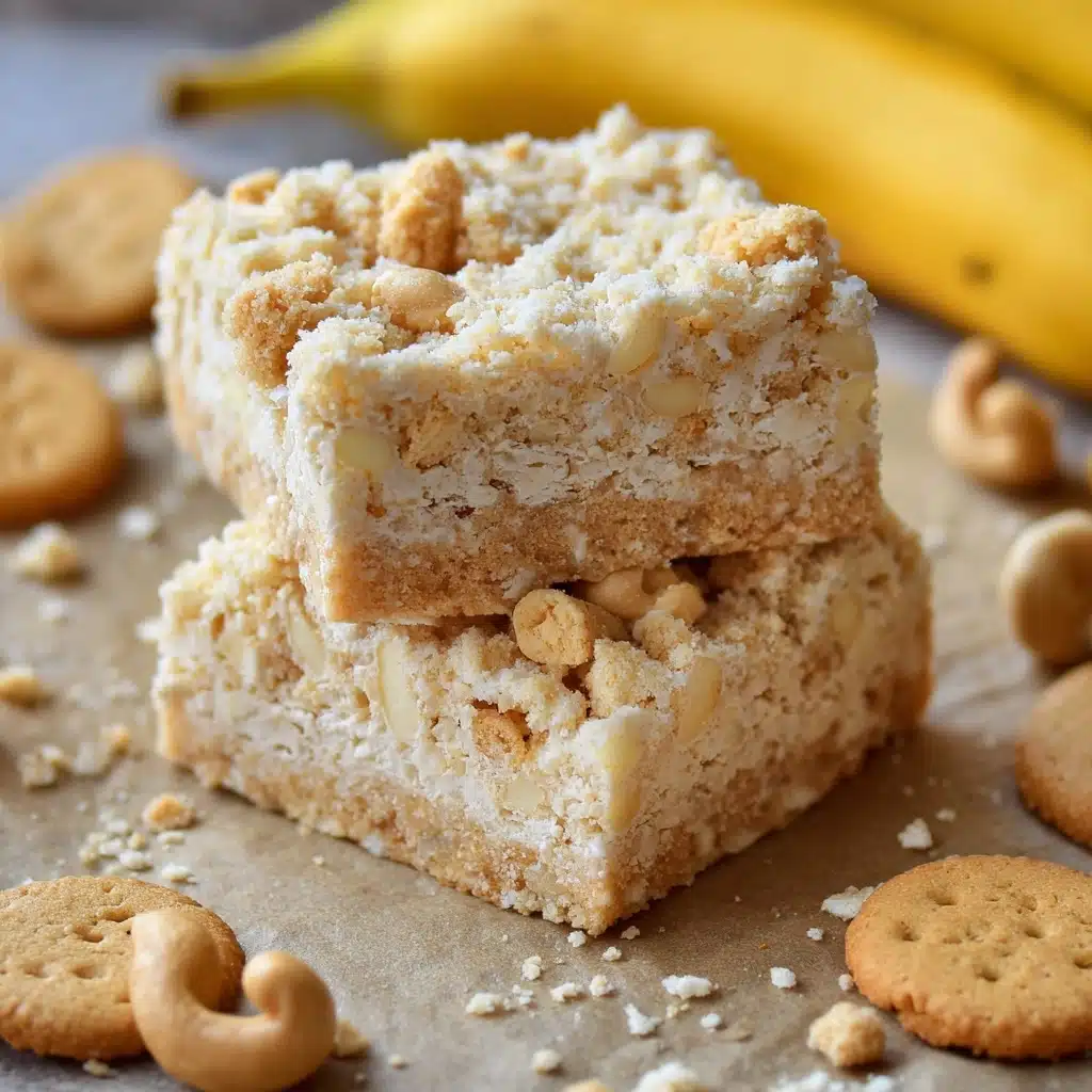Banana Pudding Rice Krispie Treats Recipe - Recipe Image