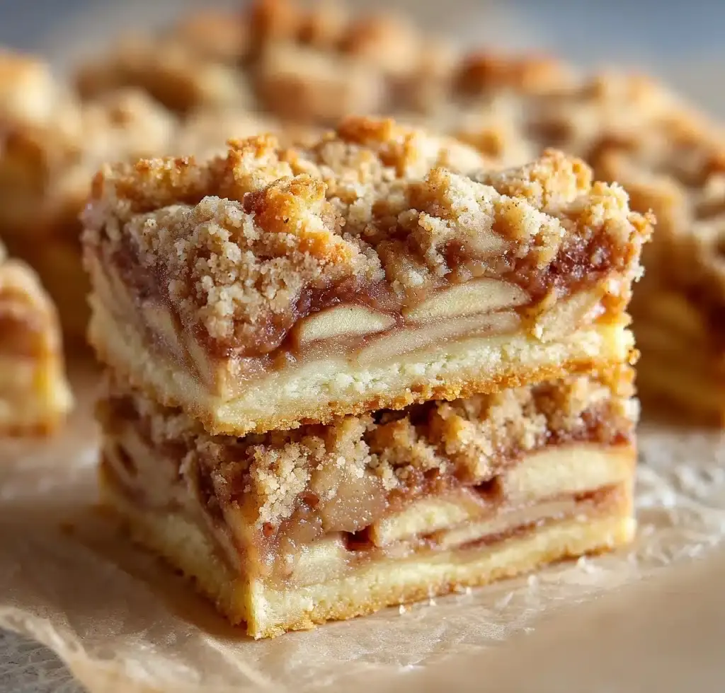Easy Apple Crisp Bars Recipe