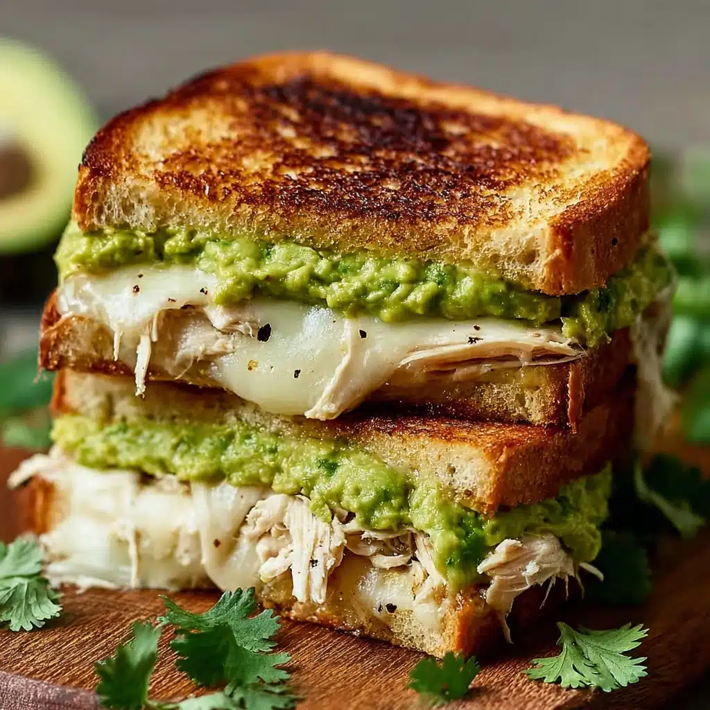 Chicken Avocado Melt Sandwich Recipe - Recipe Image
