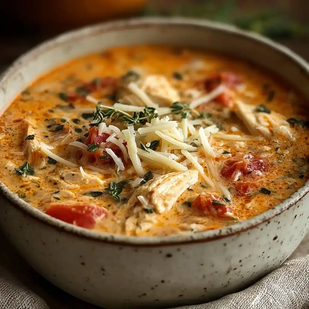 Crockpot Chicken Parmesan Soup Recipe - Recipe Image
