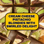 Pistachio Blondies Recipe