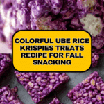 Ube Rice Krispies