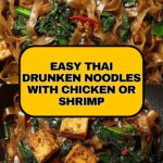 Street Style Thai Drunken Noodles Recipe