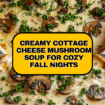 Cottage Cheese Mushroom Soup Recipe