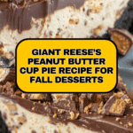 Giant Reese’s Peanut Butter Cup Pie