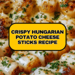 Crispy Hungarian Potato Cheese Sticks Recipe