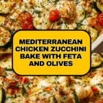 Mediterranean Chicken Zucchini Bake Recipe