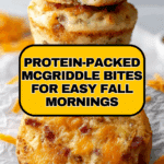 High Protein McGriddle Bites Recipe