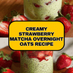 Strawberry Matcha Overnight